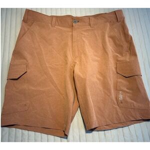 NEW! Eddie Bauer Flexion Amphib Shorts Mens 38 Classic Regular Brown‎ Cargo NWT